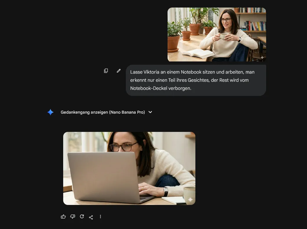 Weitere Variationen der Persona